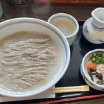 献上そば 羽根屋 - 釜揚げそば