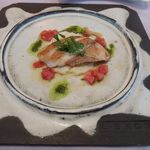 レロエ オヴェスト - 2015年4月　鮮魚(クエ)のソテー