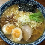 麺工房 隠國 - 隠国らーめん大盛+煮卵(価格アップバ－ジョン)