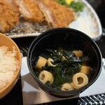 花＆レストラン　らぽーとランド - お味噌汁はセルフで