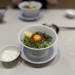 キラメキノトリ - 料理写真:台湾まぜそば 直太朗 (〆のご飯付き)(大) 930円