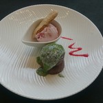 ロッシュ - 2015年デザート：抹茶ソースが濃厚でおいしい☆いちごみるくあいすもうまい！