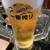 あみやき亭 - 生ビール