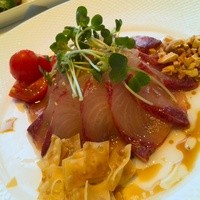 チャイニーズ 芹菜 - ①カンパチの中華造り