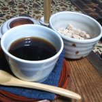 井泉庵 - サービスのコーヒー