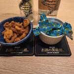 お酒の美術館 - 料理写真:スナックパスタとティラミスチョコレート