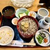 献上そば 羽根屋 - 三色割子定食