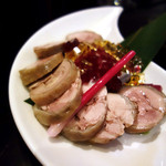 YEN CHINESE RESTAURANT  - 鶏の紹興酒漬け紹興酒のジュレ添え