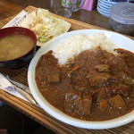 ハンバーグこが - ハンバーグカレー