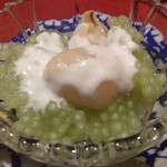 ジャスミン タイ - サクー（タピオカとココナッツミルクのデザート）