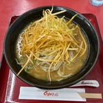 くるまやラーメン - 料理写真:ねぎ味噌ラーメン(大盛り)