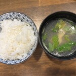 お食事処 あさのは - このあら汁も本当に旨味爆弾！