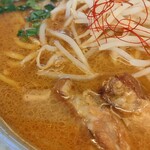 ラーメン山岡家 - 料理写真:豚バラなんこつラーメン【中盛】 2026.0530