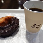 カンテボーレ - ドリンク写真:ドーナツとコーヒー