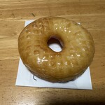 TSUBAME DONUT - 料理写真:ツバメドーナツ270円。   ドーナッツの生地には大豆が使用してあります、またドーナツは米を原料とした油で揚げてあるそうです。  
