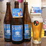 サントリー生ビール中瓶３本