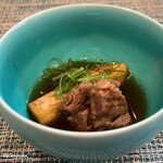 Bistro Libelula - 牛スジの煮込みとホワイトアスパラ