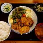 お食事 八千代 - から揚げ定食