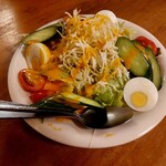 お食事 八千代 - 野菜サラダ
