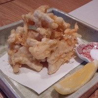 味工房まんま 別館 - 富山白えびと生姜のかき揚げ
