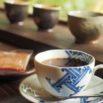 ぎゃらりー茶屋 膳 - サイフォンで淹れたコーヒー