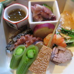 無味乃美味 宗佐 - もずく・ホタルイカ＆タコの煮物・田楽等