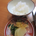 無味乃美味 宗佐 - ごはん×香のもの