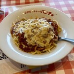 スパゲッティーのパンチョ - 料理写真:ミートソース大980円
焼きチーズ180円