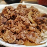 松屋 - 料理写真:牛めし大盛り、クーポン利用で610円税込
