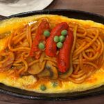 喫茶リッチ - '26/08/14 鉄板ナポリタン（税込1,298円）