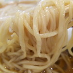 中華料理 しむら - もやしそばの麺 2015.4
