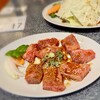 金龍園 - 上カルビ 2,000円・野菜焼 240円