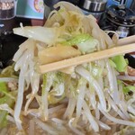 川出拉麺マウンテン - 野菜