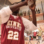 浪花ろばた 頂鯛 - ☆久々に見るシェリフ君の海老シェイク！