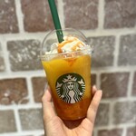 スターバックス・コーヒー - ドリンク写真:・ぎゅぎゅっとオレンジ&マンゴー フラペチーノ(Tall)