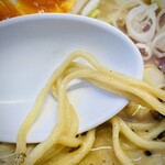 トシゾー SOJA - この麺も旨かった。量も多めで充分。