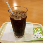 ドトールコーヒーショップ - アイスコーヒーM、250円。