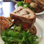 パーラー江古田 - 2010.4月　カンパーニュのサンドイッチ