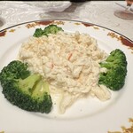 筑紫樓 - 蟹肉の卵白炒め