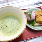 Gongenrai Sukafe - 抹茶セット