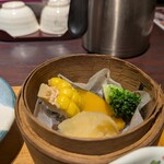 小樽食堂 - 野菜のせいろ蒸し
