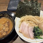 九州豚骨醤油 鯉から竜 - 料理写真:夏限定「つけ麺」