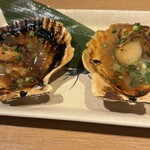 居酒屋花火 - ホタテのバター醤油