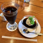 茶ん歩路 - ドリンク写真:「ケーキセット」891円税込み♫
