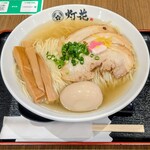 鯛塩そば灯花 - 特製鯛塩らぁ麺（麺大盛り）