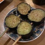 串処 道仲 - 熱々茄子