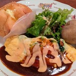 ラケル - 料理写真:KUKUブロッコリーのオムライス