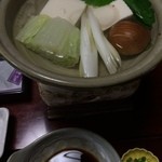 観鹿荘 - 湯豆腐