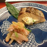 つきじ治作 - 鰆豆腐巻織焼