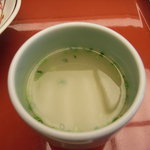 つきじ治作 - 鶏水炊きスープ